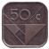 Монета 50 центов, 1991 год, Аруба. Монета 50 центов, 1991 год, Аруба.