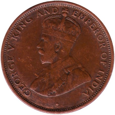 Монета 1 цент. 1926 год, Шри-Ланка. (Цейлон). Монета 1 цент. 1926 год, Шри-Ланка. (Цейлон).