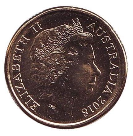 Монета 2 доллара. 2018 год, Австралия. XXI Игры содружества 2018. Талисман Бороби.