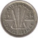 Монета 3 пенса. 1955 год, Австралия.