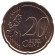 Монета 20 центов. 2009 год, Кипр.
