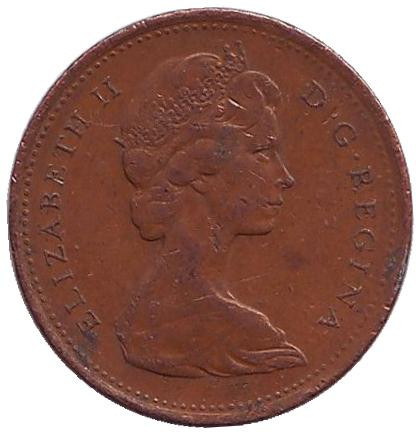 Монета 1 цент. 1967 год, Канада. 100-летие конфедерации Канады. Монета 1 цент. 1967 год, Канада. 100-летие конфедерации Канады.