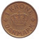 Монета 1 крона. 1925 год, Дания. (HCN; GJ)