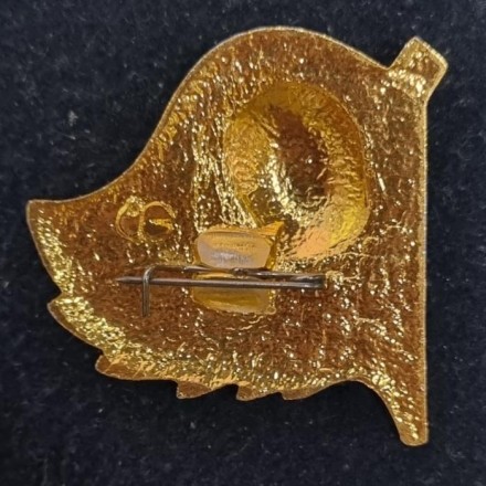 В.И. Ленин. Красное знамя. Тип 3. Значок. СССР.