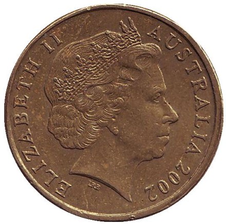 Монета 1 доллар. 2002 год, Австралия. Год отдаленных районов Австралии.