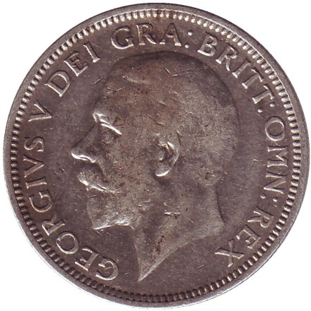 Монета 1 шиллинг. 1936 год, Великобритания.