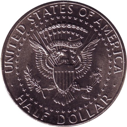 Монета 1/2 доллара (50 центов), 2020 год (D), США. Джон Кеннеди. Монета 1/2 доллара (50 центов), 2020 год (D), США. Джон Кеннеди.