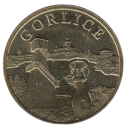 Монета 2 злотых, 2010 год, Польша. Горлице.