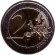 Монета 2 евро. 2023 год, Эстония. Деревенская ласточка.