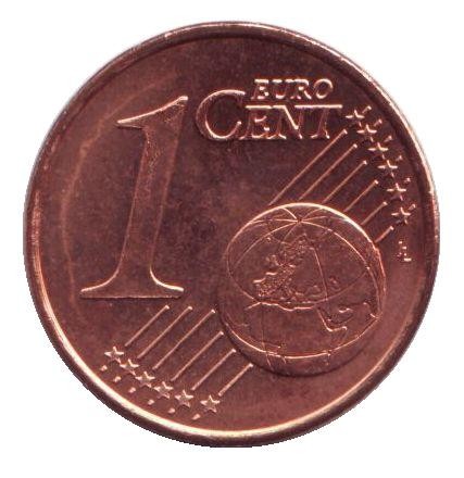 Монета 1 цент. 1999 год, Финляндия. Ролл (50 монет).