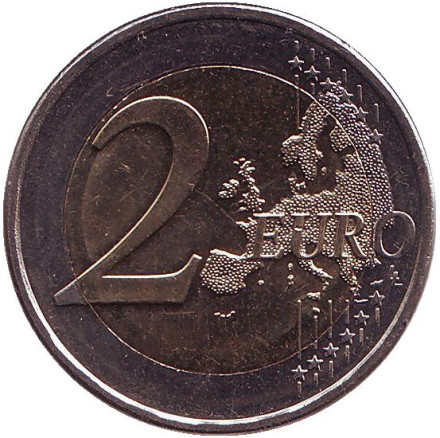Монета 2 евро. 2009 год, Финляндия. Цветы и ягоды морошки. Монета 2 евро. 2009 год, Финляндия. Цветы и ягоды морошки.