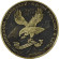 Беркут. Крымская весна. Памятный жетон, 2019 год, ММД. (Патинированная латунь). Беркут. Крымская весна. Памятный жетон, 2019 год, ММД. (Патинированная латунь).