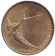 Монета 2 толара. 1996 год, Словения. Деревенская ласточка.