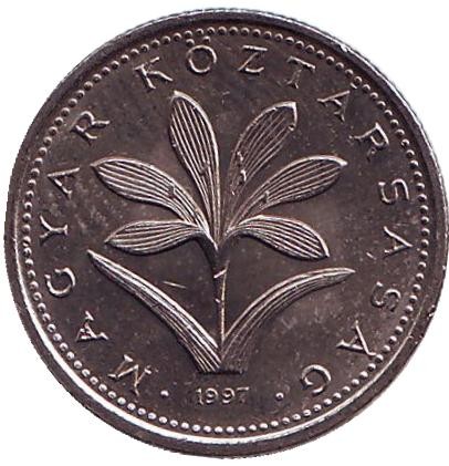 Монета 2 форинта. 1997 год, Венгрия. Монета 2 форинта. 1997 год, Венгрия.