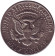 Монета 50 центов. 1971 год (D), США. Джон Кеннеди.