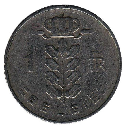 1 франк. 1959 год, Бельгия. (Belgie)