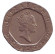 Монета 20 пенсов. 1988 год, Великобритания.