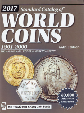 Каталог Краузе по всем монетам мира с 1901 по 2000 год (20 век). 44-е издание (2016 год). 
