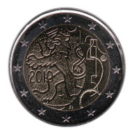 Монета 2 евро. 2010 год, Финляндия. 150 лет финской марке. Монета 2 евро. 2010 год, Финляндия. 150 лет финской марке.