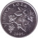 Монета 2 липы. 1995 год, Хорватия. Виноградная лоза. Монета 2 липы. 1995 год, Хорватия. Виноградная лоза.