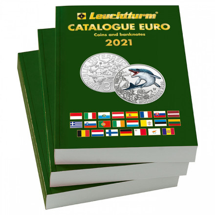 Каталог-справочник монет и банкнот евро. Leuchtturm (Германия), 2021 год. 