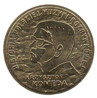 Монета 2 злотых, 2010 год, Польша. Кшиштоф Комеда. Монета 2 злотых, 2010 год, Польша. Кшиштоф Комеда.