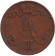 Монета 5 пенни. 1888 год, Финляндия в составе Российской Империи.