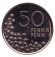 Монета 50 пенни. 1996 год, Финляндия. UNC. Медведь. Монета 50 пенни. 1996 год, Финляндия. UNC. Медведь.