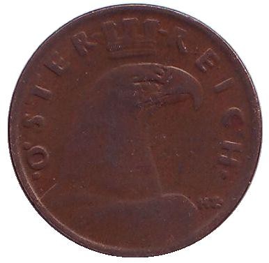 Монета 1 грош. 1936 год, Австрия. Монета 1 грош. 1936 год, Австрия.