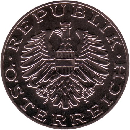 Монета 10 шиллингов. 2000 год, Австрия. Женщина из Вахау. Монета 10 шиллингов. 2000 год, Австрия. Женщина из Вахау.