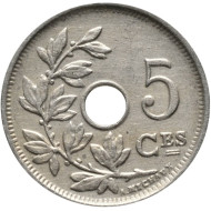 Монета 5 сантимов. 1923 год, Бельгия. (Belgique) Монета 5 сантимов. 1923 год, Бельгия. (Belgique)