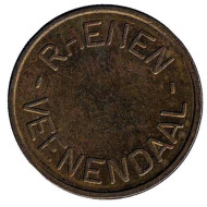 Rhenen Veendaal. Жетон торгового автомата. Нидерланды. Rhenen Veendaal. Жетон торгового автомата. Нидерланды.