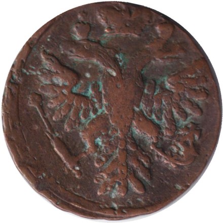 Монета Денга. 1740 год, Российская империя.