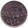 Монета 50 халалов. 2007 год, Саудовская Аравия. Из обращения.