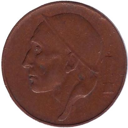 Монета 50 сантимов. 1953 год, Бельгия. (Belgique) Монета 50 сантимов. 1953 год, Бельгия. (Belgique)