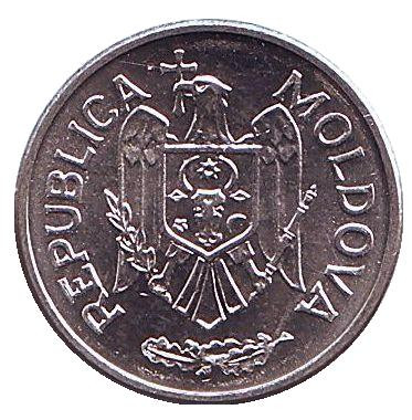 Монета 10 бани. 2018 год, Молдавия. Монета 10 бани. 2018 год, Молдавия.