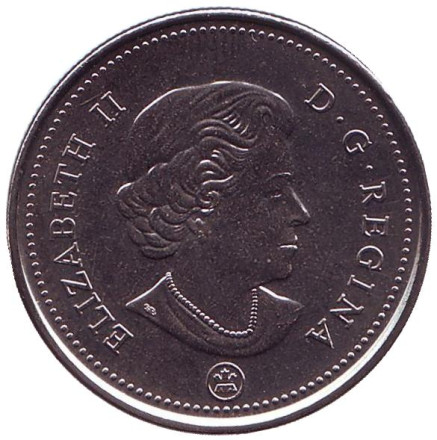 Монета 50 центов. 2017 год, Канада.