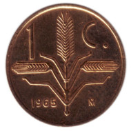 Монета 1 сентаво. 1965 год, Мексика. Монета 1 сентаво. 1965 год, Мексика.