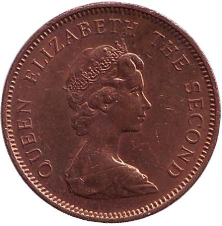 Монета 1 пенни. 1992 год, Фолклендские острова. Субантарктические пингвины.