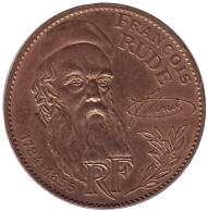 Монета 10 франков. 1984 год, Франция. 200 лет со дня рождения Франсуа Рюда. Монета 10 франков. 1984 год, Франция. 200 лет со дня рождения Франсуа Рюда.
