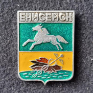 Енисейск. Серия "Гербы городов Российской империи" Значок. СССР. Енисейск. Серия "Гербы городов Российской империи" Значок. СССР.
