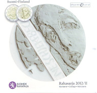 Набор монет евро в буклете (8 шт.), 2012 год, Финляндия. Набор монет евро в буклете (8 шт.), 2012 год, Финляндия.
