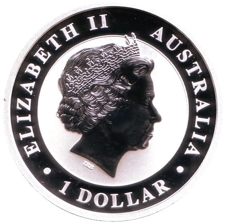 Монета 1 доллар. 2017 год, Австралия. Коала. Монета 1 доллар. 2017 год, Австралия. Коала.