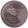 Монета 5 центов. 2005 год (D), США. Из обращения. Выход к океану.