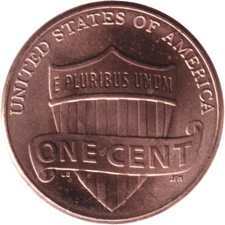 Монета 1 цент. 2025 год (P), США.