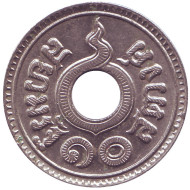 Монета 10 сатангов. 1937 год, Таиланд. Монета 10 сатангов. 1937 год, Таиланд.