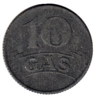 10 gas. Geldrop. Жетон на получение 10 куб.метров газа. Гельдроп, Нидерланды.