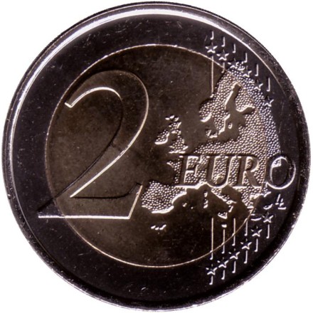 Монета 2 евро. 2022 год, Испания. ЮНЕСКО - Национальный парк Гарахонай. Монета 2 евро. 2022 год, Испания. ЮНЕСКО - Национальный парк Гарахонай.