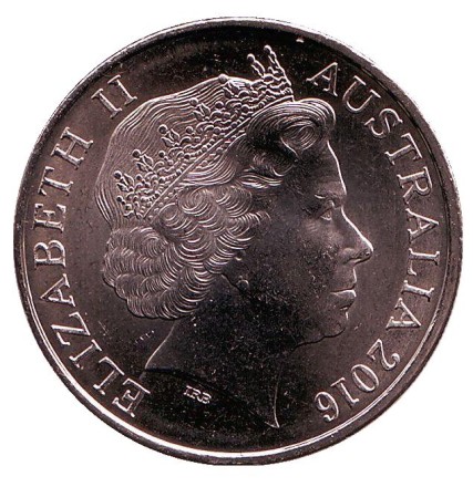 Монета 20 центов. 2016 год, Австралия. Войска специального назначения. (Коммандос). Монета 20 центов. 2016 год, Австралия. Войска специального назначения. (Коммандос).