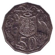 Монета 50 центов. 2008 год, Австралия. Монета 50 центов. 2008 год, Австралия.